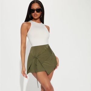 Fashion Nova Just Like Heaven Low Slung Mini Skirt